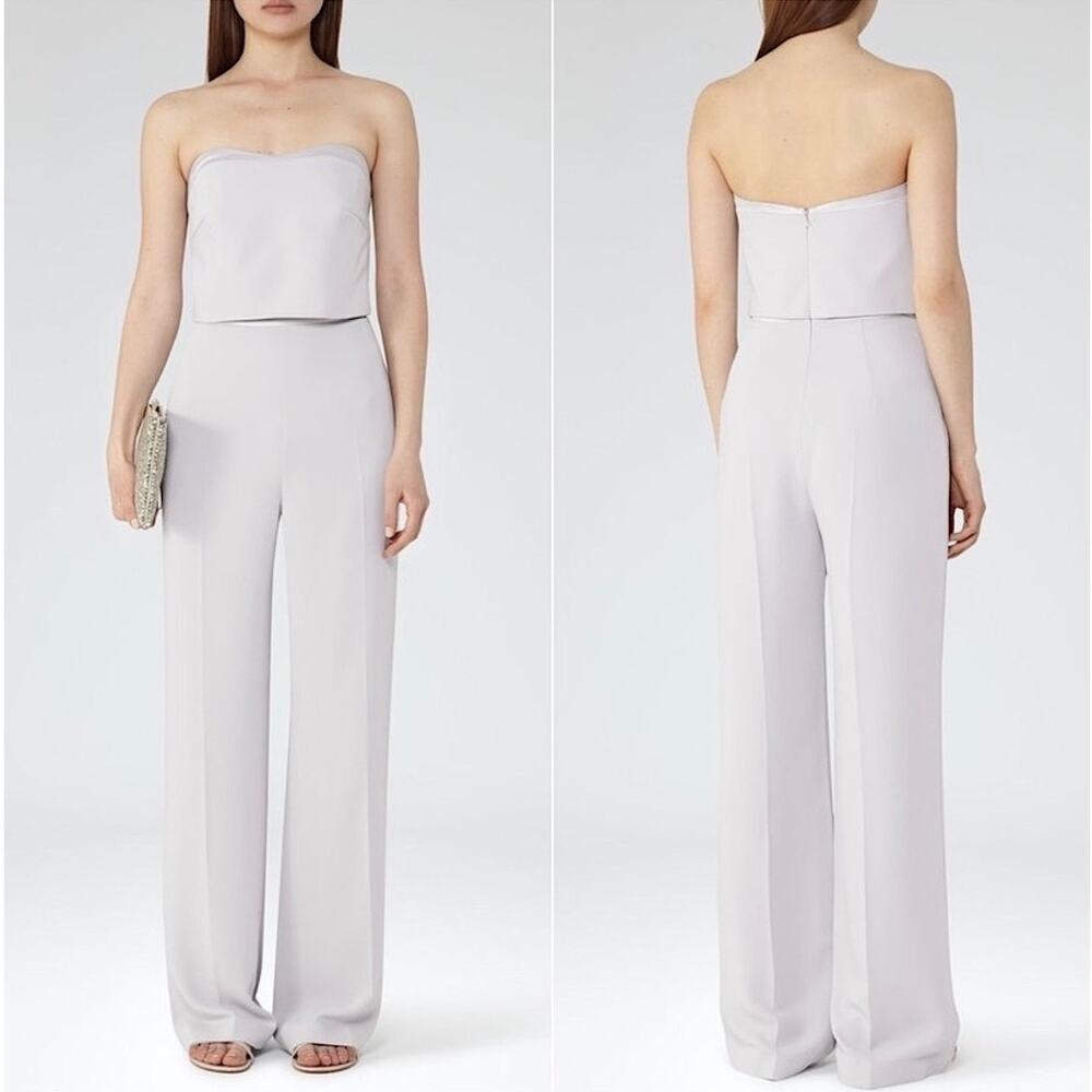 Reiss Shanta Strapless Jumpsuit